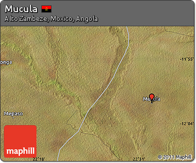 Satellite Map of Mucula