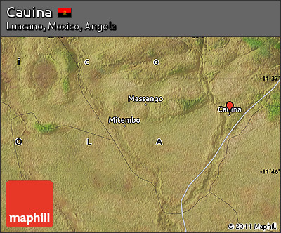 Satellite Map of Cauina