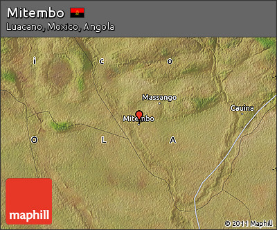 Satellite Map of Mitembo