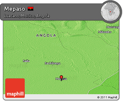 Political Panoramic Map of Mepaso