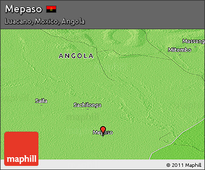 Political Panoramic Map of Mepaso