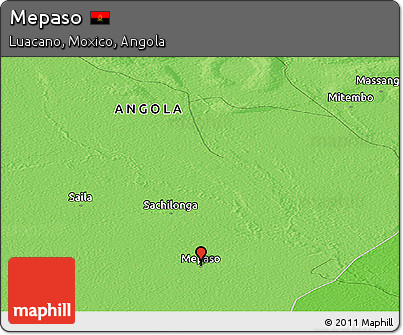 Political Panoramic Map of Mepaso