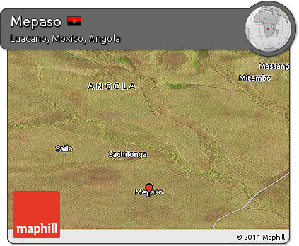 Satellite Panoramic Map of Mepaso