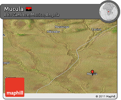Satellite Panoramic Map of Mucula