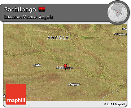 Satellite Panoramic Map of Sachilonga