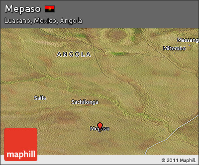 Satellite Panoramic Map of Mepaso