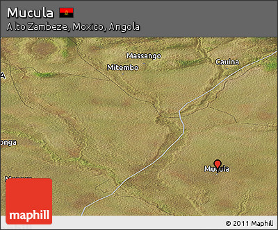 Satellite Panoramic Map of Mucula