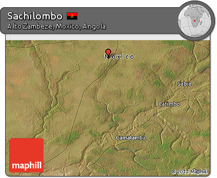 Satellite 3D Map of Sachilombo