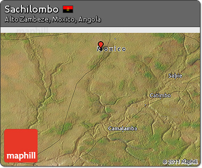 Satellite 3D Map of Sachilombo