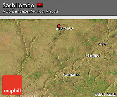 Satellite 3D Map of Sachilombo