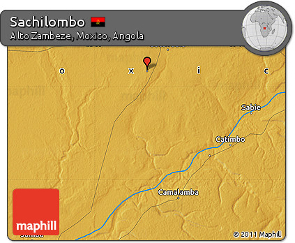Physical Map of Sachilombo