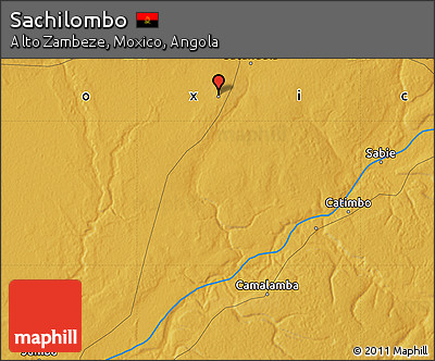Physical Map of Sachilombo