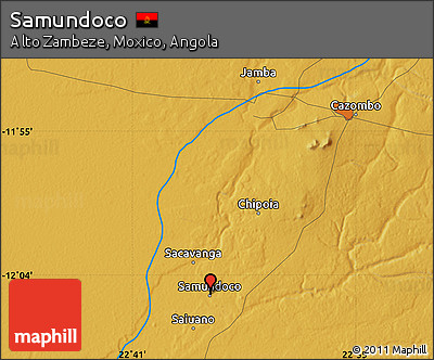 Physical Map of Samundoco