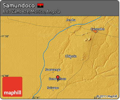 Physical Map of Samundoco