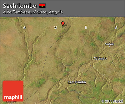 Satellite Map of Sachilombo