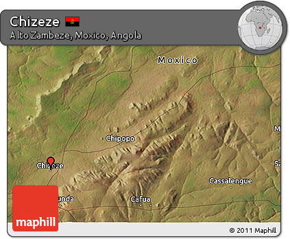 Satellite 3D Map of Chizeze