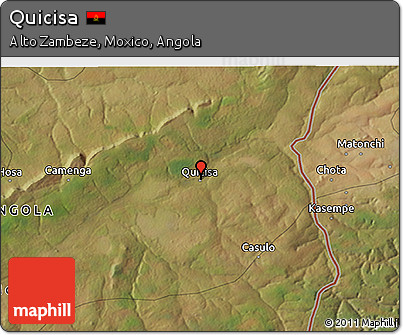 Satellite 3D Map of Quicisa