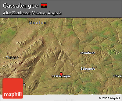 Satellite 3D Map of Cassalengue