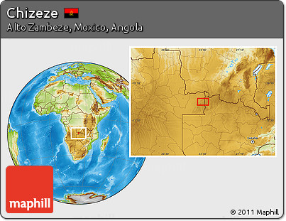 Physical Location Map of Chizeze