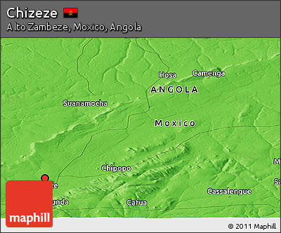 Political Panoramic Map of Chizeze
