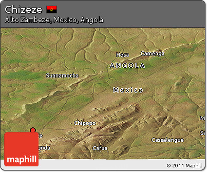 Satellite Panoramic Map of Chizeze