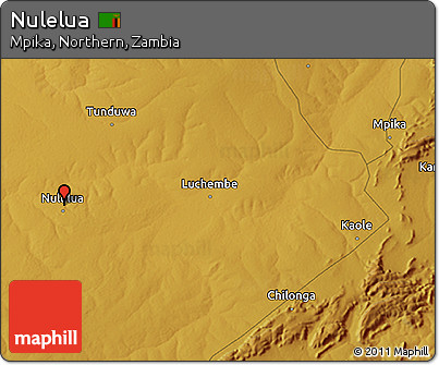 Physical 3D Map of Nulelua