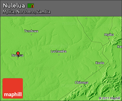 Political 3D Map of Nulelua