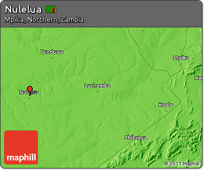 Political 3D Map of Nulelua