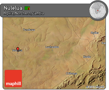 Satellite 3D Map of Nulelua
