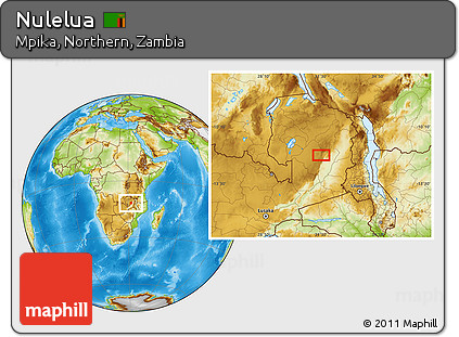 Physical Location Map of Nulelua