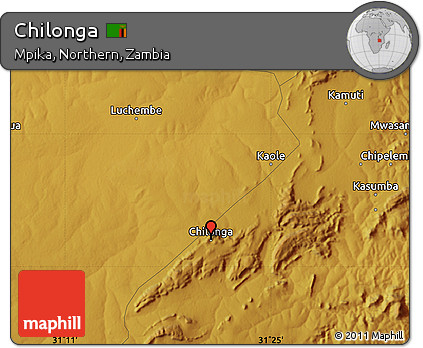 Physical Map of Chilonga