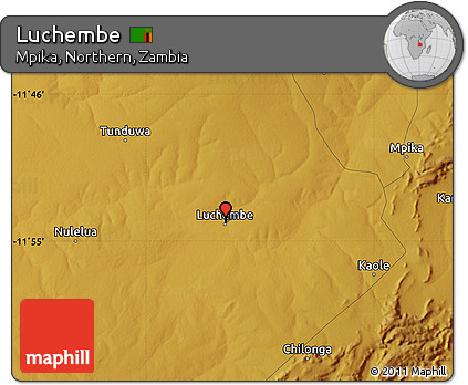 Physical Map of Luchembe