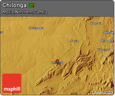Physical Map of Chilonga
