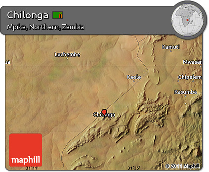 Satellite Map of Chilonga