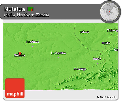 Political Panoramic Map of Nulelua