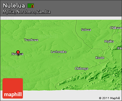 Political Panoramic Map of Nulelua