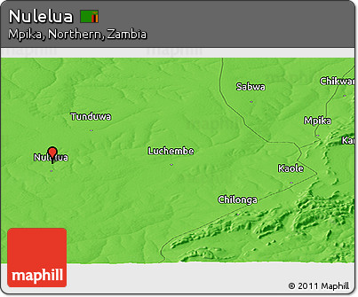 Political Panoramic Map of Nulelua