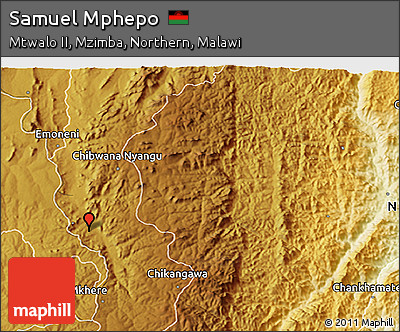 Physical 3D Map of Samuel Mphepo