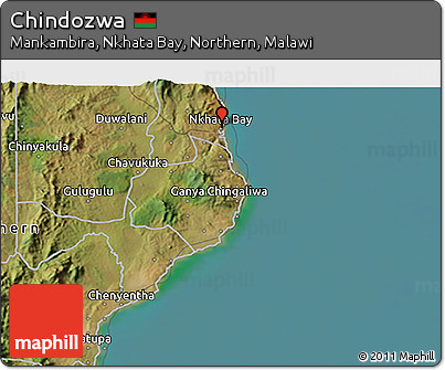 Satellite 3D Map of Chindozwa