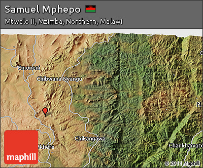 Satellite 3D Map of Samuel Mphepo