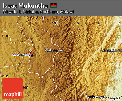 Physical Map of Isaac Mukuntha