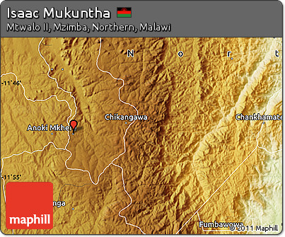 Physical Map of Isaac Mukuntha
