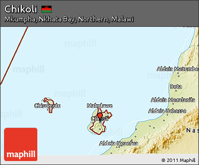 Physical 3D Map of Chikoli