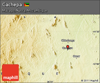 Physical Map of Cachepa