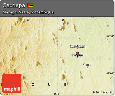 Physical Map of Cachepa