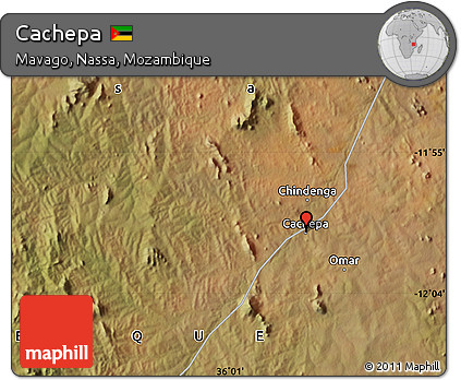 Satellite Map of Cachepa