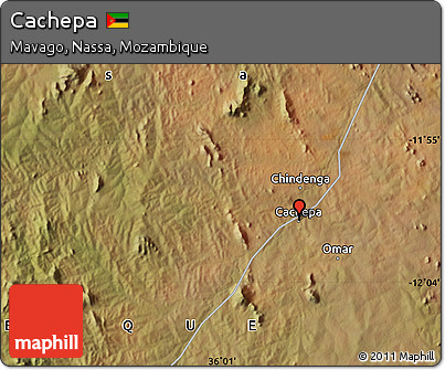 Satellite Map of Cachepa