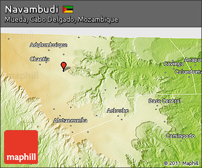 Physical 3D Map of Navambudi