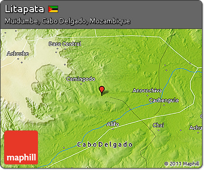 Physical 3D Map of Litapata