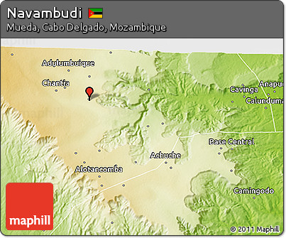 Physical 3D Map of Navambudi